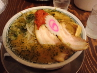 「からし味噌らーめん\390（ムサシの日価格）」@ちゃーしゅうや武蔵 イオン佐野店の写真