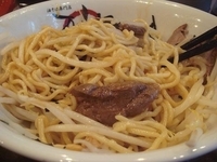 「油そば（大盛）+もやしトッピング」@油そば専門店 万人力の写真