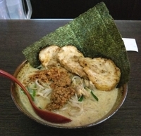 「江戸前味噌炙りチャーシュー」@味噌屋庄助の写真