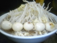 「小らーめん:700円（370g） うずらの卵100円。やさい、に」@蓮爾 さんこま店の写真