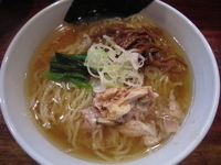 「自然洞ラーメン（白）（500円）」@自然洞 麺舗の写真