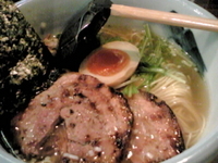 「塩らーめん+炙りチャーシュー」@AFURI 恵比寿の写真