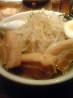 「虎麺（中盛・野菜まし）」@麺屋武蔵 虎洞の写真