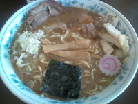 「中華そば+半肉」@次念序の写真