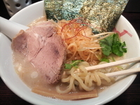 「ネギラーメン大・塩+煮玉子」@くわいの写真