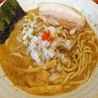 「らーめん（200g） 750円」@つけめん・らあめん 福は内の写真