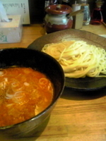 「辛味噌つけ麺￥820」@つけ麺屋 利平の写真
