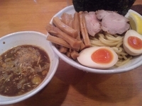 「つけ麺 （大盛り 300g） 800円 + 全部のせ 500円」@麺道 GENTENの写真