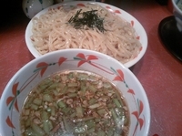 「醤油つけそば」@らーめん天神下 大喜の写真