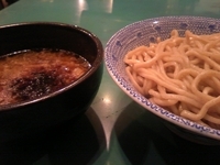 「醤油つけ麺 大盛 あつもり 780円」@佐藤製麺所の写真