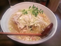 「塩葱チャーシュー大盛 ライスサービス」@麺屋 げんぞうの写真