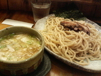 「紫つけ麺（大盛）」@つけ麺 紫匠乃 門前仲町店の写真