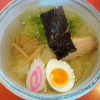 「帯塩らーめん 730円」@元祖帯麺 梅田飯店の写真
