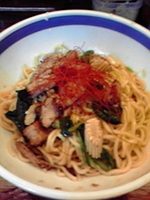 「汐留辛油そば」@汐留らーめんの写真