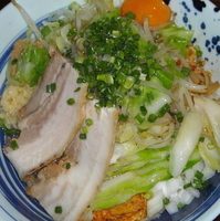 「油そば750円 ライス無料」@麺処まるわの写真