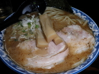 「中華蕎麦（800円）」@豚骨醤油 蕾の写真