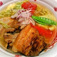 「純!!チーム宇都宮Vege アフロ泡～'s 「新緑麺・Vege泡」@ラーメンフェスタin栃木の写真