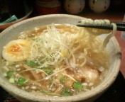 「煮干とりそば900円」@らーめん天神下 大喜の写真