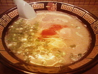 「天然とんこつラーメン」@一蘭 渋谷店の写真