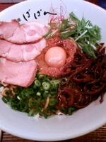「ばばん麺（大盛）」@麺屋 ばばんの写真