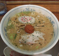 「ミニからみそラーメン￥550」@龍上海 新横浜ラーメン博物館店の写真