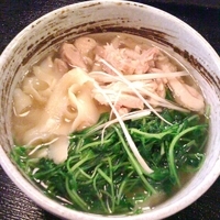 「濃厚塩味鶏絲刀削麺（￥800）」@CHINA RESTAURANT XIAO XINGXING 小星星の写真