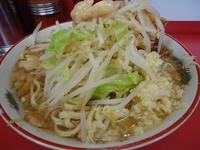 「ラーメン大（ニンニク・アブラ）」@ラーメン二郎 小岩店の写真