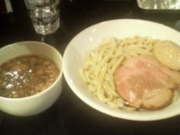 「特製つけ麺 中盛り」@音麺酒家 楽々の写真
