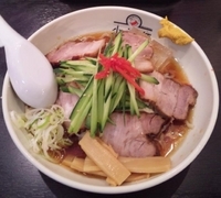 「中華風冷やしラーメン:680円」@喜多方ラーメン 坂内 西五反田店の写真