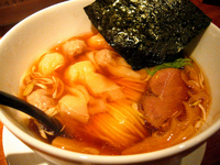 「ミックスワンタン麺」@しなそば 麺 風武の写真