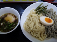 「つけ麺200g（700円）」@自家製にぼしらあめん 秀一 穂波店の写真