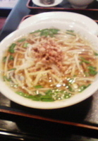 「北京ラーメンセット（700円）」@歓迎 西口店の写真