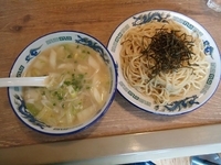 「もちもちつけめん（塩）730円」@わんたんめんの店 しお福の写真