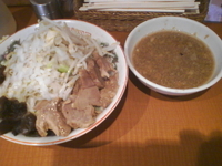 「つけラーメン」@らーめん ぽっぽっ屋 水道橋店の写真