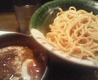 「カレーつけ麺中盛」@つけ麺処 つぼや 天六店の写真