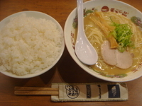 「白飯定食（こってりラーメン+特盛ライス）」@天下一品 五反田店の写真