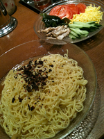 「昔ながらの冷やし中華（750円）」@ひごもんず 品川店の写真