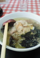 「江戸っ子ラーメン（700円）」@良園の写真