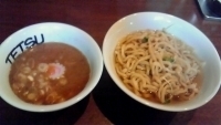 「強麺つけあつ（900円）」@つけめんTETSU 千駄木本店の写真
