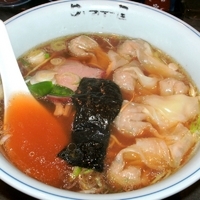 「ワンタンメン（900円）」@支那そば めでた屋の写真