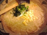 「味噌一らーめん（細麺）（720円）+ライス（麦飯）（120円）+」@味噌一 一之江店の写真