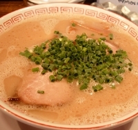「博多ラーメン」@博多屋台の写真