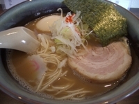 「特製濃厚煮干soba」@煮干soba 柘榴の写真