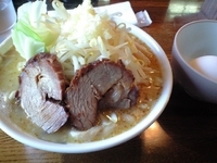 「エビースターラーメン大麺」@らぁめん大山 富士本店の写真