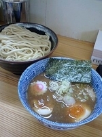 「2号つけ蕎麦（中盛り 300g）」@中華蕎麦 サンジの写真