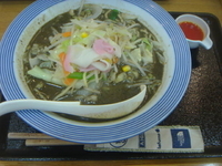 「長崎ちゃんぽん「黒」」@長崎ちゃんぽん リンガーハット 五反田東口店の写真