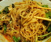 「胡麻肉そば 850円」@丸直の写真