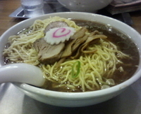 「中華そば 大盛 味濃い目」@赤坂味一の写真