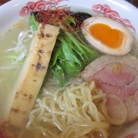 「鶏そば（塩）・並盛 600円」@麺・DINING 毘沙門天の写真