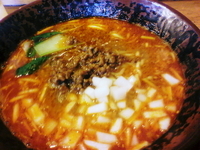 「坦々麺780円」@ラーメン一筋 めん商人 南守谷店の写真